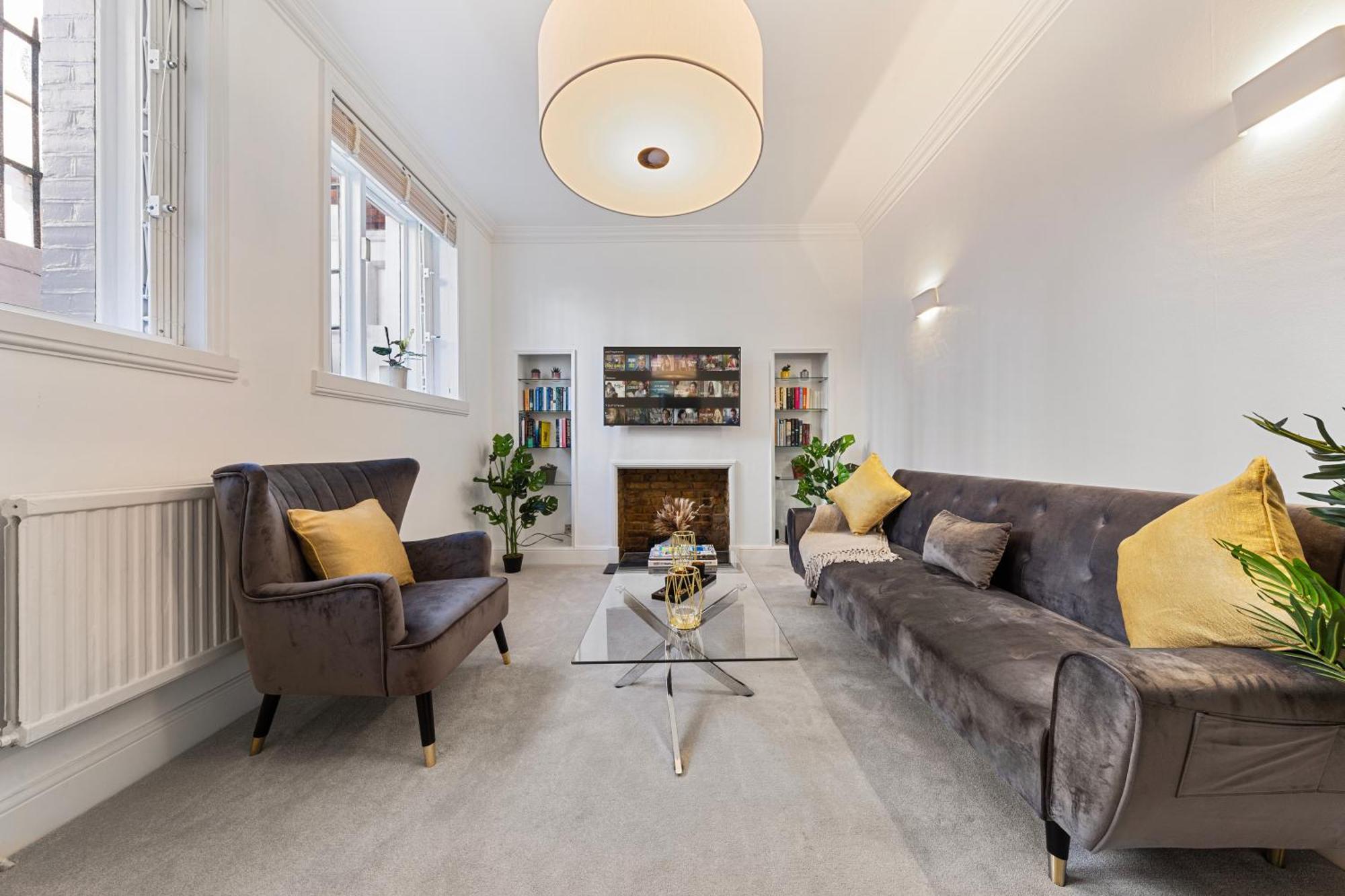 Апартаменти Harrods 2 Bed Lux Flat W/Patio Лондон Екстер'єр фото